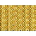 thumbnail image 1 of Ahgly Company Indoor Rectangle Patterned Bright Gold Yellow Area Rugs, 3' x 5', 1 of 1