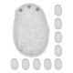 thumbnail image 1 of Extend Bodysuit Aluminium Alloy Jumpsuit Extensions Infant Bodysuit Boys Girls 10Pcs, 1 of 5