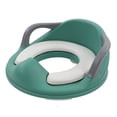 thumbnail image 4 of Asiento para ir al baño con protector, cojín de PVC para niños, asiento de entrenamiento para el inodoro, asiento para ir al baño con asa, diseño a prueba de futuro, 4 of 8