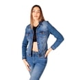 thumbnail image 1 of Chamarra de mezclilla jeanswest 4013 azul xg, 1 of 5