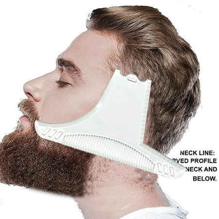 Men Beard Shaping Styling Template Comb for Hair Beard Trim (Best Way To Trim A Long Beard)