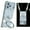 Blue, variant on For iPhone 17 Pro Max Case with Strap,Fit for Magsafe,360°Rotating Stand,Anti-drop Magnetic Silicone Phone Protective Cover