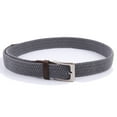 thumbnail image 3 of Gelante Adult's Canvas Elastic Fabric Woven Stretch Braided Belts Solid Color - Coffee, XL, 3 of 4