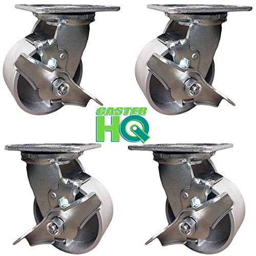 Swivel Casters with Brakes