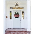thumbnail image 2 of We The People Front Door Sign Funny Wreaths Hanging Wooden Plaque Decoration Round Rustic Wood Farmhouse Porch Decor for Home Front Door Decor, 11 x 11 Inch, 2 of 5