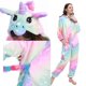 thumbnail image 2 of Pijamas de franela de animales para niños y adultos, ropa de dormir de unicornio, Mono para el hogar para niños y niñas, Invierno, 2 of 6