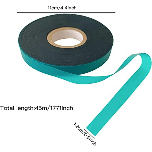 Plutput 4 Rolls of 0.5 Inch Wide Stretch Strapping Garden Tie Tape