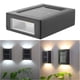 thumbnail image 1 of Lámpara de pared solar LED con luz ascendente y descendente, lámpara de paisaje para valla de patio, lámpara de valla decorativa para jardín, 1 of 4