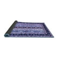 thumbnail image 2 of Ahgly Company Indoor Round Abstract Blue Contemporary Area Rugs, 8' Round, 2 of 4