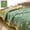 Green-L, variant on Cififendec Oversized Cooling Summer Quilt, 79"×55", Fresh Cottagecore Air Conditioner Comforter, Washable Blanket for Bedroom, Couch Naps and All-Season Use