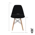 thumbnail image 4 of Set Comedor Mesa Redonda 80cm + 4 Sillas Eames negro, 4 of 8