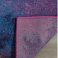 thumbnail image 4 of SAFAVIEH Watercolor Calista Abstract Area Rug, Green/Fuchsia, 4' x 6', 4 of 8