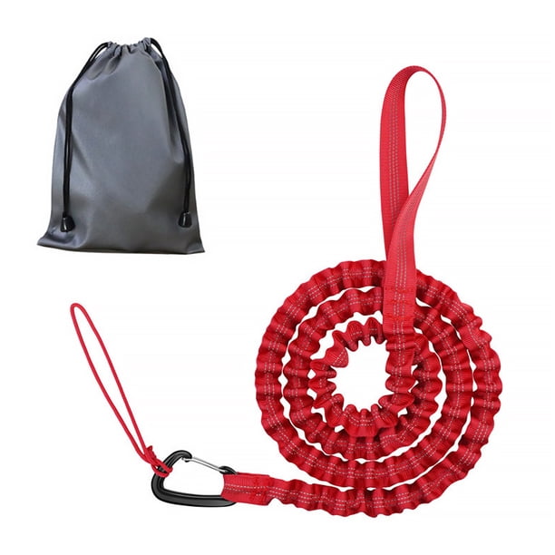 Eigraketly Cuerda de remolque de bicicleta para niños, correa de tracción para bicicleta de montaña, correa reutilizable para ciclismo entre padres e Ciclismo Rojo Eigraketly OD020078-01B