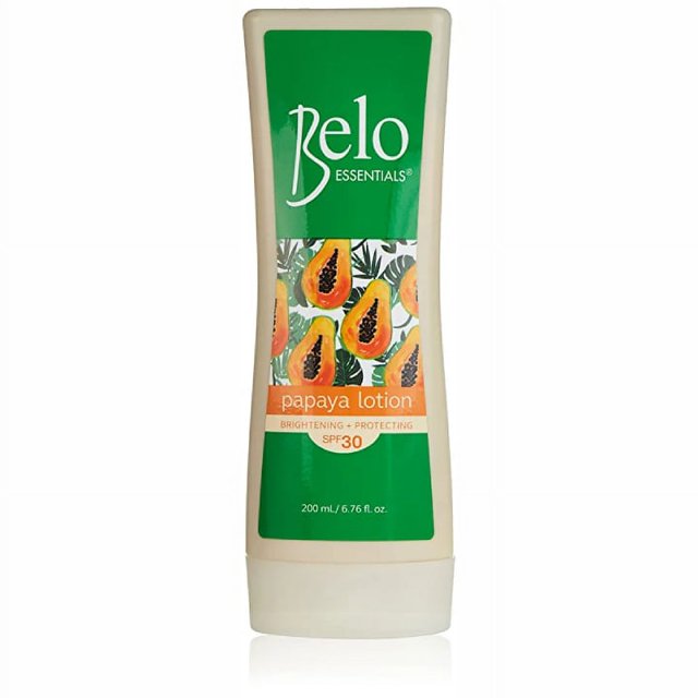 Belo Essentials Lotion à la Papaye - Protège et Répare avec des Enzymes Naturelles de la Papaye, 200 ml