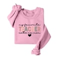 thumbnail image 4 of Clearance! Yajing Oversized Sweatshirt for Women Crewneck Sweatshirts Women Fleece Sweatshirt Funny Teacher Life Crewneck Pullover Tops Casual Mama Sweater S Pink, 4 of 6