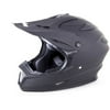 Cyclone ATV MX Motocross Dirt Bike Off-Road Helmet DOT/ECE Approved- Matte Black