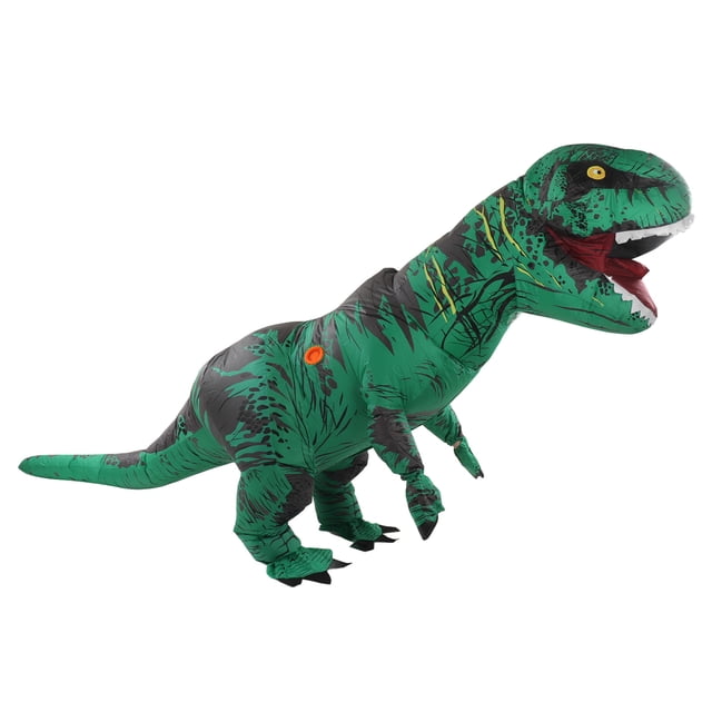 Inflatable Dinosaur Costume, 190T Waterproof Polyester Inflatable Dinosaur Blow Up Costume For , Christmas, Cosplay Party