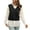 Black, variant on Sweater Vest for Women V Neck Sleeveless Knit Solid Color Casual Pullover Tops Light Blue