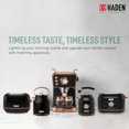 thumbnail image 6 of Haden Barista Brew Espresso Coffee Machine w/Froth Function, Black & Copper, 6 of 13