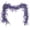 A001- Purple, variant on 1 Pack Fuchsia Artificial Flowers for Decoration Halloween Outdoor Hanging Decorations Flower Garland Decorations Hanging Flowers for Decoration for Party Bedroom Porch Wedding