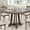 Light Elephant Gray, variant on 47 Inch Round Dining Table for 4-6, Wood Kitchen Table with Cross Base and Adjustable Foot Pads, Dining Room Table with Circle Tabletop for Apartment（Table only）, Light Elephant Gray