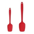 thumbnail image 7 of 2pcs Kitchen Cooking Silicone Spatula Set Heat Resistant Rubber Scraper Cooking Baking Utensils Red, 7 of 7