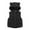 Black, variant on Timegard Baby Boys Girls Clothes Hooded Puffer Vests Winter Lightweight Warm Sleeveless Cute Zipper up Jacket