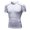 White, variant on Monfince Men's Sports Quick-drying Short Sleeve T-shirt Summer Casual Slim Elastic Shirts Tops