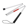 thumbnail image 5 of Folding Foldable Reflective Cane Crutch Portable Anti-Shock Guide Walking Stick for The Blind, 5 of 5