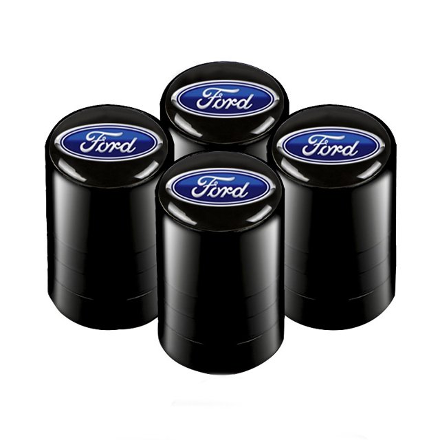 4 pzas/juego tapas De tapas De Válvula De neumático De rueda De coche Para Ford Ka focos De Fiesta/rechinador De punto T6/T7/T8 fusion Ka 2009 2010 2015 accesorios huangjie unisex