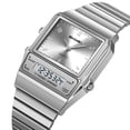 thumbnail image 6 of MMJ Vintage Square Digital Watch for Women Fashion Multicolor Electronic Wristwatch Slim Waterproof Daily Wear, 6 of 8