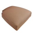 thumbnail image 4 of 4pcs Spandex Funda de Cojín de Asiento Elástico con Hebillas Ocultas Silla en hogar - marrón Yotijar Cubierta de asiento de silla de comedor, 4 of 5
