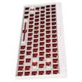 thumbnail image 1 of Kit de teclado mecánico barebones Ticfox 84 teclas hotswap modular elegante y moderno, 1 of 12