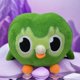 thumbnail image 4 of 25cm/27cm Duolingo Peripherals Kawaii Purple Girl Owl Cartoon Animation Cute Stuffed Girls Plush Toys Children Birthday Gifts, 4 of 5
