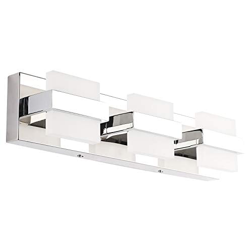 LED mirror light Stainless Steel+Aluminum+Acrylic led vanity washroom wall lamp 