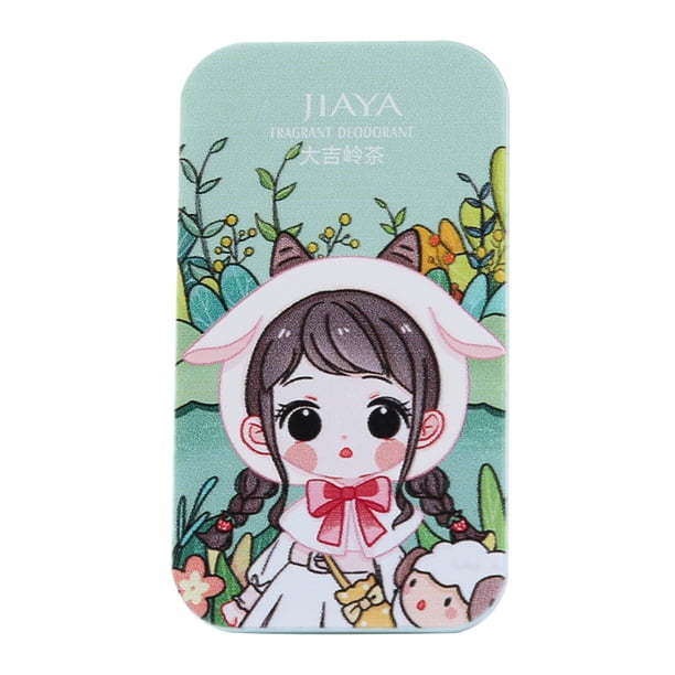 Bálsamo de fragancia de flores portátil antitranspirante corporal de Perfume suave sólido para viajes