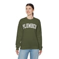 thumbnail image 7 of Plumber Sweatshirt Gifts Crew Neck Shirt Long Sleeve Unisex, 7 of 7