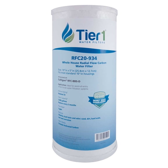 Tier1 Replacement for 41407001 Pura, Hydrotech and Aquaflo Quick Change RO Sediment Water Filter