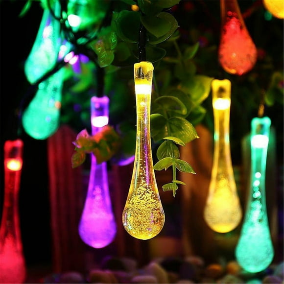 Oliegs Heated Blanket Crystal Solar String Lights Outdoor Modes Solar Fairy Lights Chocolate