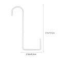 thumbnail image 2 of OULII 6pcs Balcony Flower Box Iron Rust-proof White for Home Garden Accessories and Indoor Use, 2 of 6