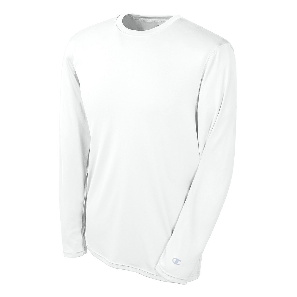 champion double dry long sleeve tee