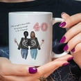 thumbnail image 6 of 40 Old Enough To Know Better But Young Enough To Do It Anyway Coffee Mugs - Novelty Ceramic Coffee Mug Tea Cup White 40th Birthday Gifts for Women Gift Ideas, 6 of 7