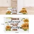 thumbnail image 6 of Sunflower Flowers on Yellow Background (2) Door Mat 30 X 17 Inch Welcome Doormat Indoor Outdoor Entrance Floor Mat Non Slip Spring Summer Decor Rubber Mats, 6 of 6