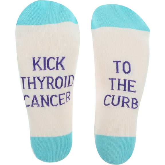 Pavilion Gift Company - Thyroid Cancer - S/M Unisex Sock