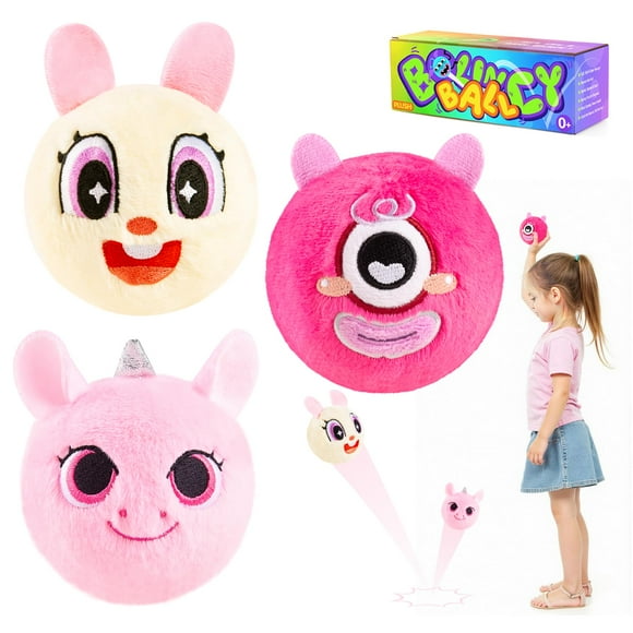 Pelotas hinchables de peluche ZOOJOY, juego de juguetes sensoriales suaves de 7,5 cm