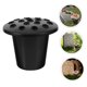 thumbnail image 5 of Luxshiny 4Ud Memoriales Para Cementerio En Plástico Negro Con 16 Agujeros Para, 5 of 8