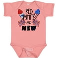 thumbnail image 3 of Inktastic Red, White, and New 4th of July Baby Fireworks Boys or Girls Baby Bodysuit, 3 of 5