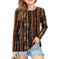 thumbnail image 2 of WRKEKC Girls Long Sleeve T-Shirts, Boys Long Sleeve Shirts, Girls' Fall Casual Long Sleeve Print Cute Crew Neck Blouses Basic Shirts, 2 of 5