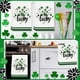 thumbnail image 4 of Toallas de limpieza de poliéster verde para cocina y baño | Paños de cocina y trapos de limpieza | Paño multiusos de 66 x 45 cm para platos, encimeras y limpieza del hogar, 4 of 6