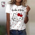 thumbnail image 7 of Hello Kitty Women‘s T-shirt Summer Fashion Short Sleeve Tops  Print O-neck Casual T Shirt For Women‘s Y2k Clothes Plus Size Tees, 7 of 7